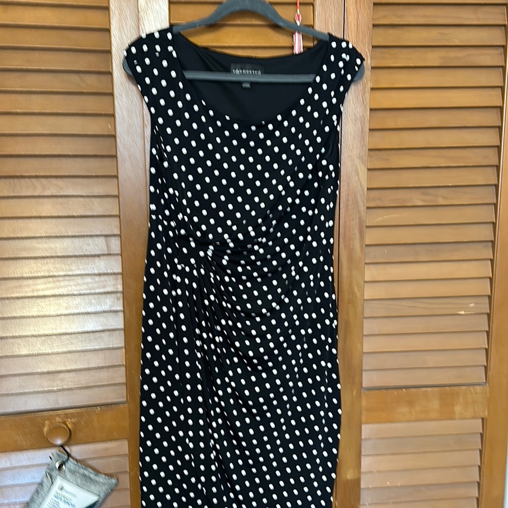 Black and white dress